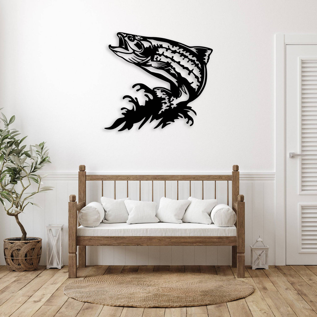 Walleye Metal Wall Art