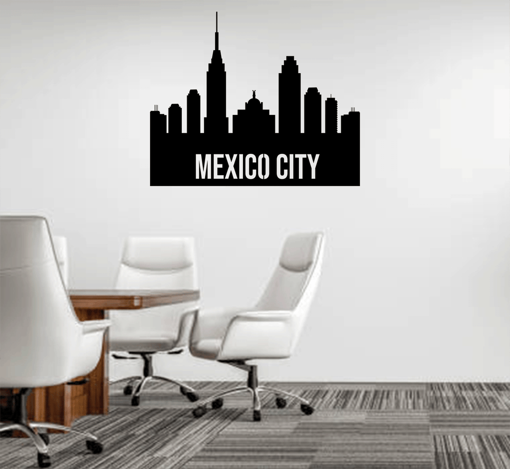 Mexico City Skyline - Metal Wall Art - MetalPlex