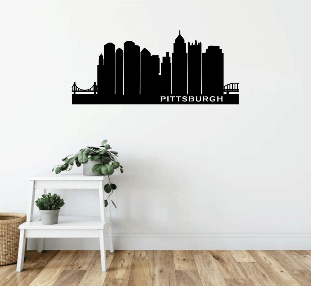 Pittsburgh Skyline - Metal Wall Art - MetalPlex