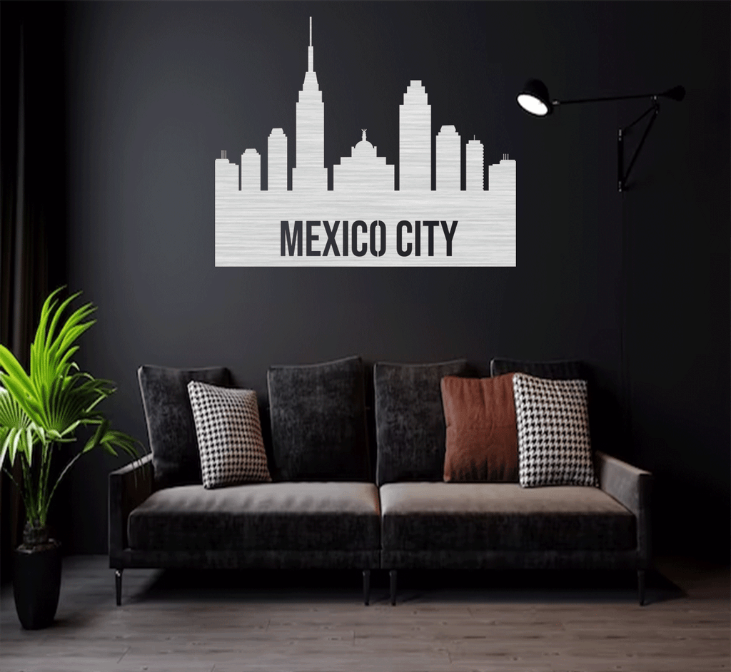 Mexico City Skyline - Metal Wall Art - MetalPlex