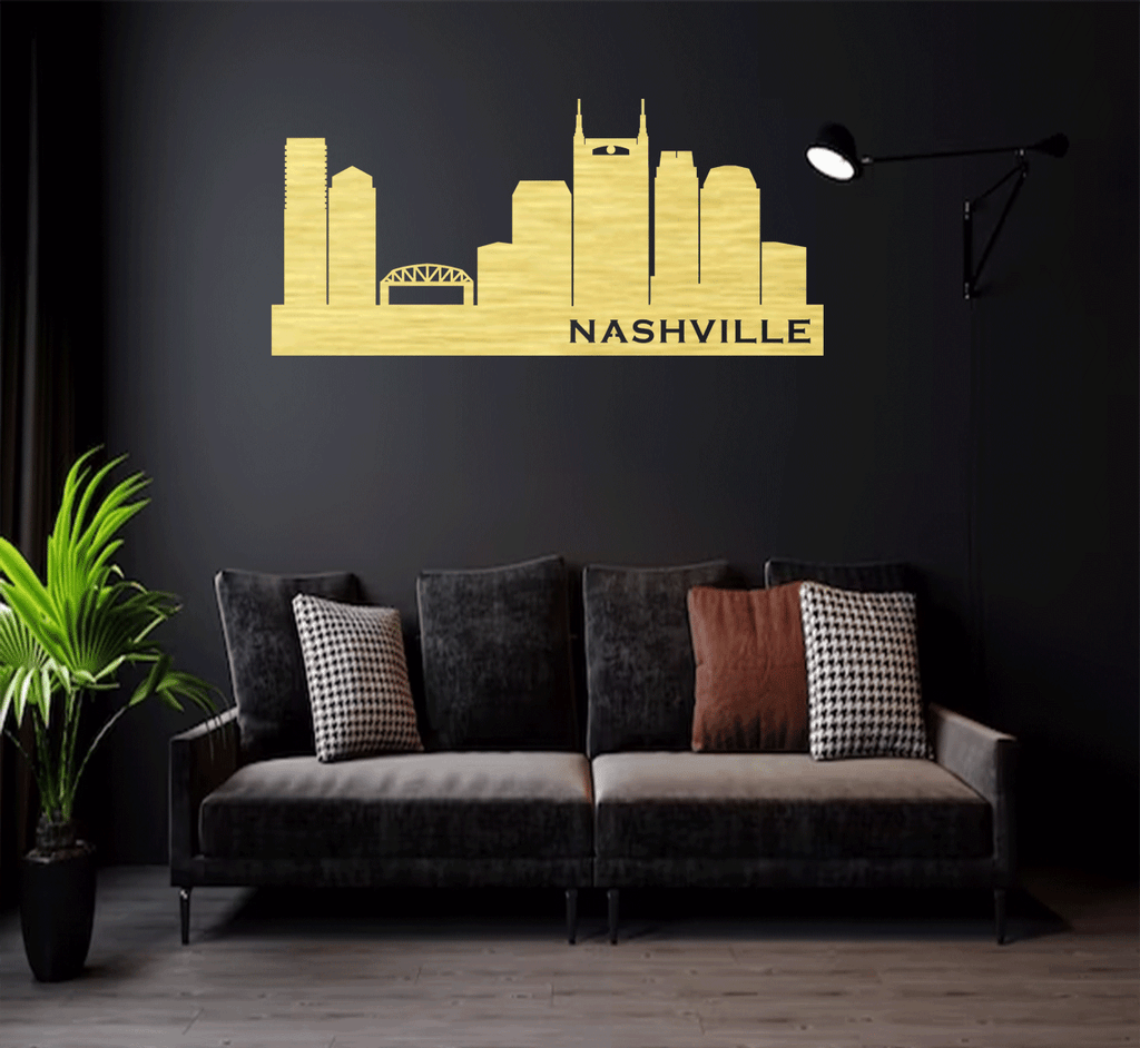 Nashville Skyline - Metal Wall Art (Copy) - MetalPlex