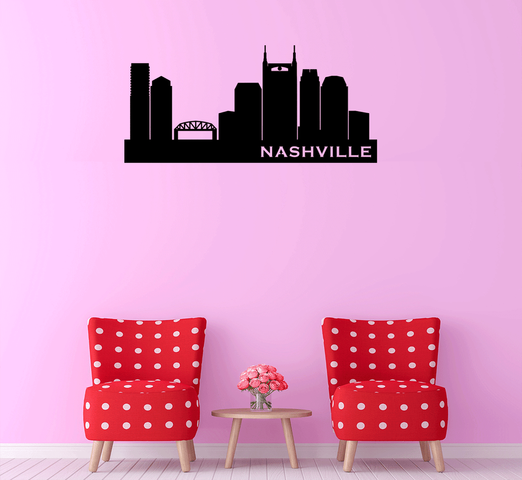 Nashville Skyline - Metal Wall Art (Copy) - MetalPlex