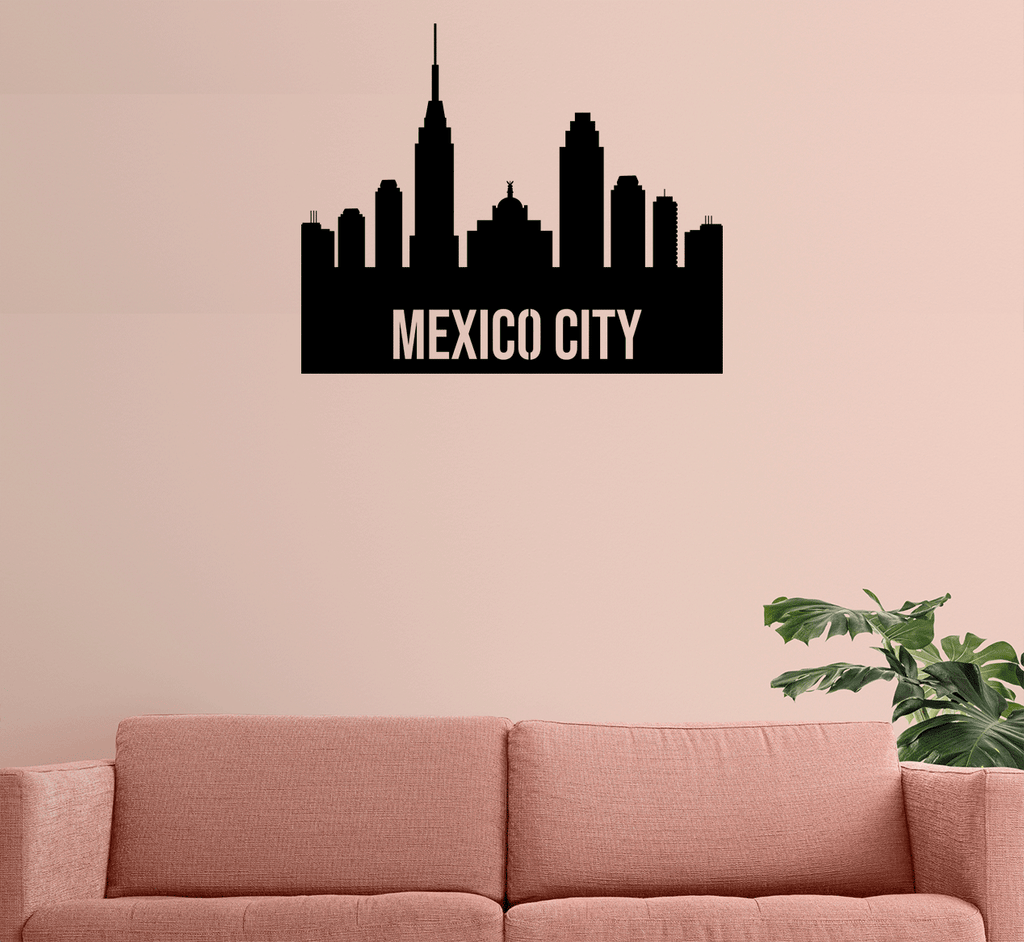 Mexico City Skyline - Metal Wall Art - MetalPlex