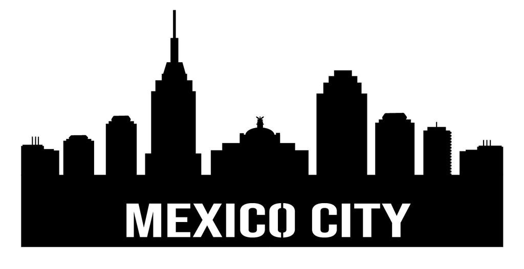 Mexico City Skyline - Metal Wall Art - MetalPlex