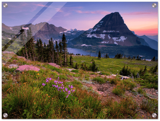 Glacier National Park, Montana - Print - MetalPlex