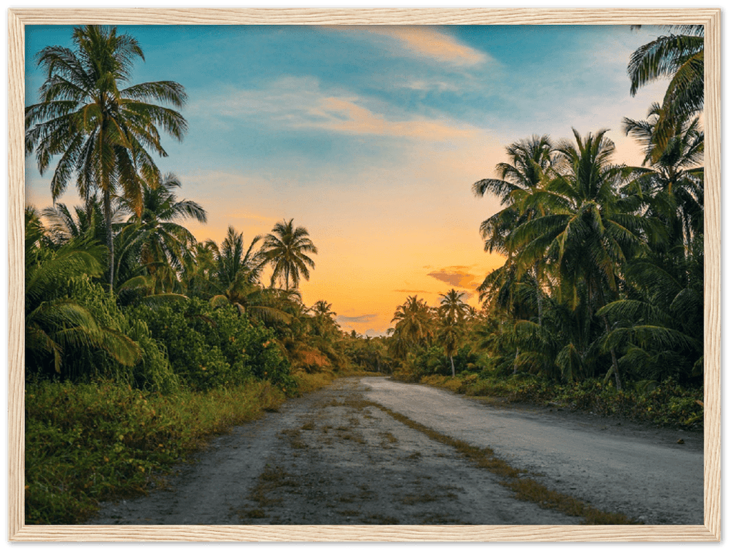 Hawaii Backroad - Print - MetalPlex