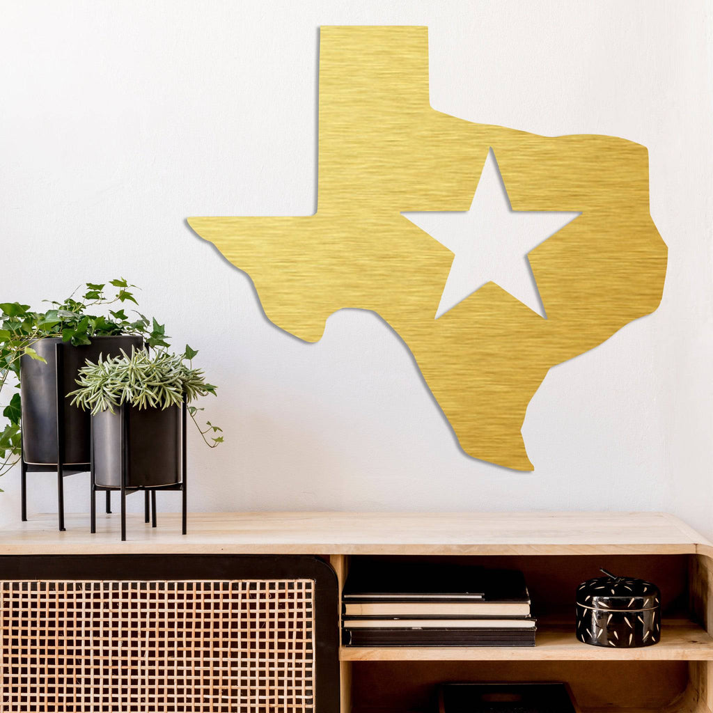 Lone Star Texas - Metal Wall Art - MetalPlex