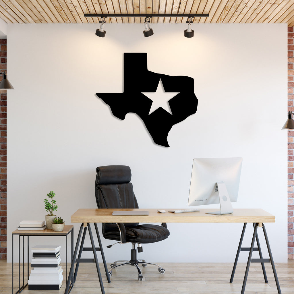 Lone Star Texas - Metal Wall Art - MetalPlex