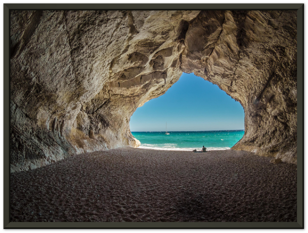 Beach Cave - Print - MetalPlex